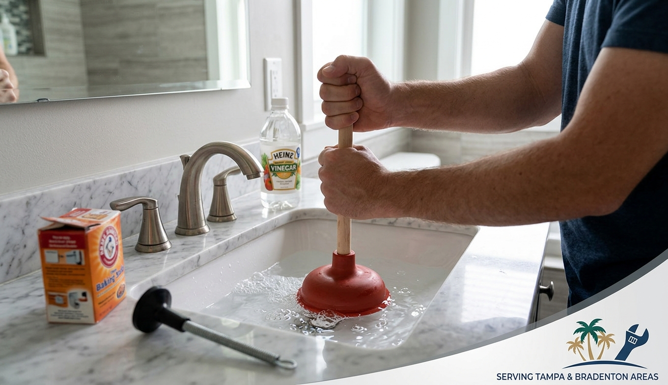 Safe DIY Methods for Minor Drain Clogs Before Calling a Plumber