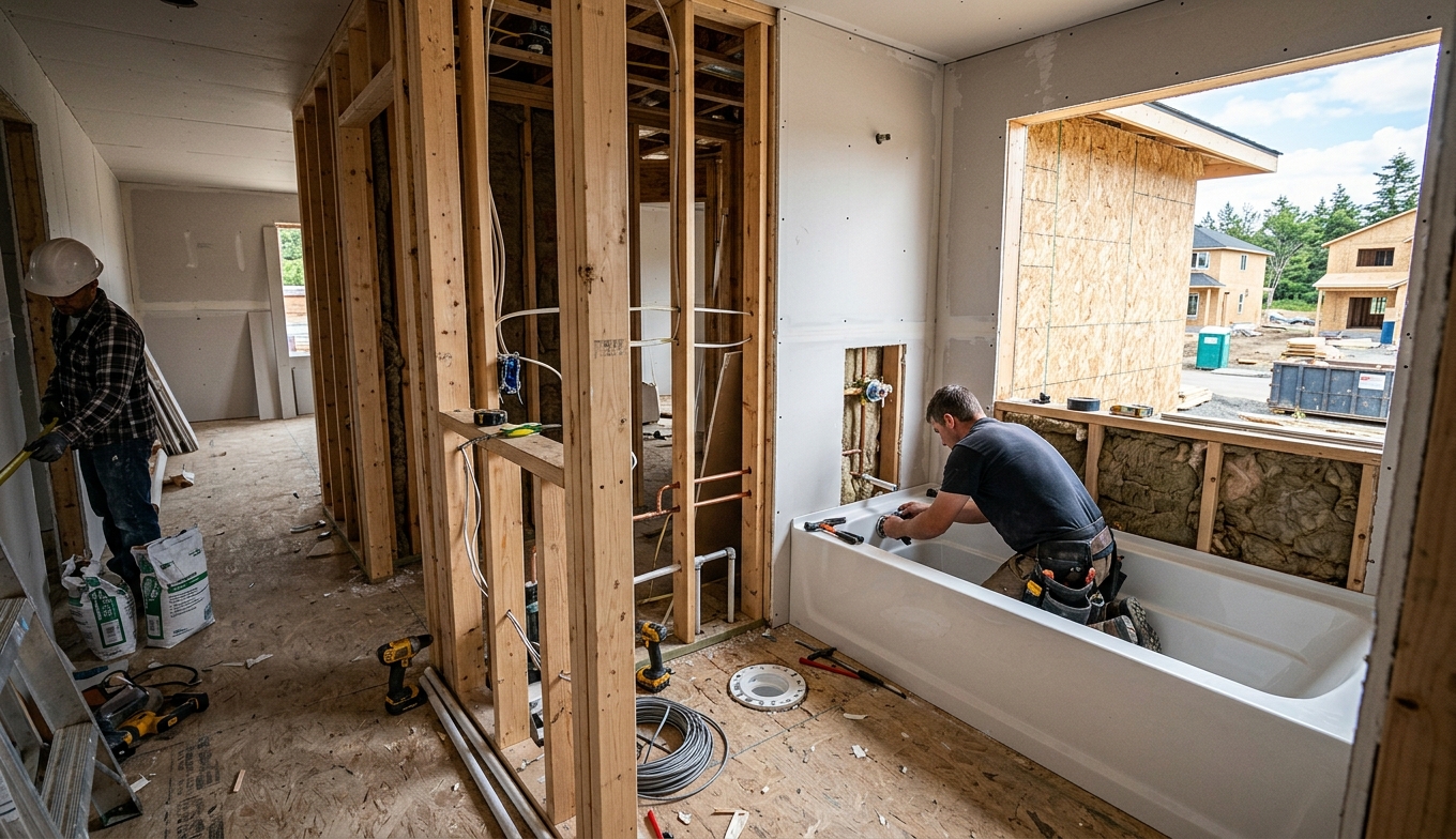 New Construction Plumbing