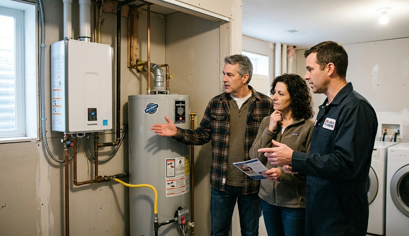 Tankless vs. Traditional Tank Water Heaters: Which Is Right for Your Home?